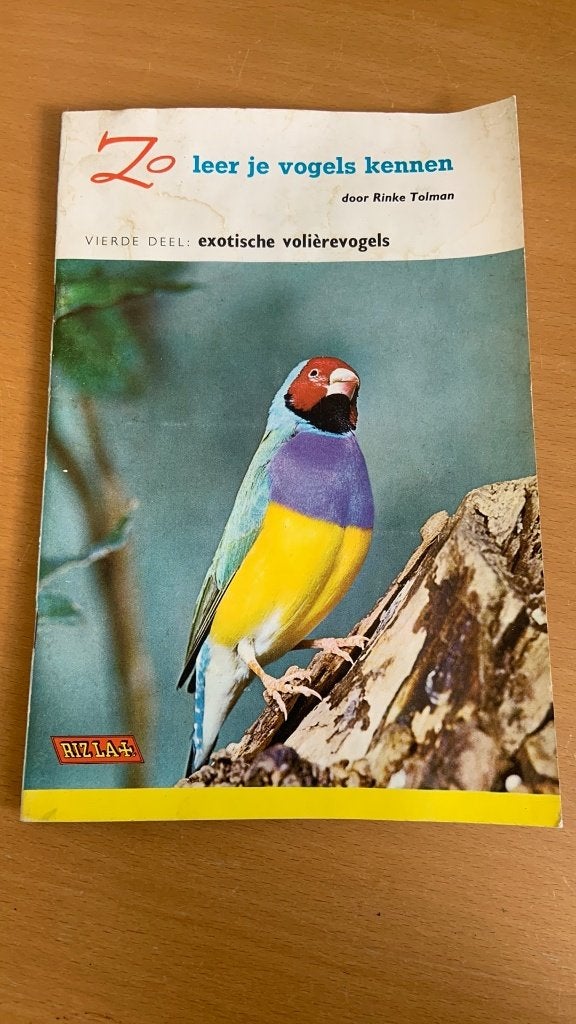 Zo leer je vogels kennen - Rinke Tolman, Ophalen of Verzenden, Gelezen, Vogels
