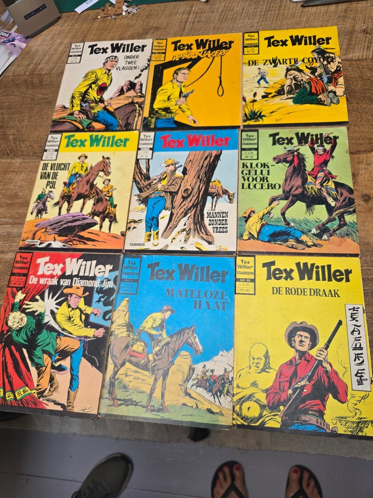 Diverse stripboeken t.k. Roodbaard, Alex, Conan, Ivor e.a, Boeken, Stripboeken, Ophalen