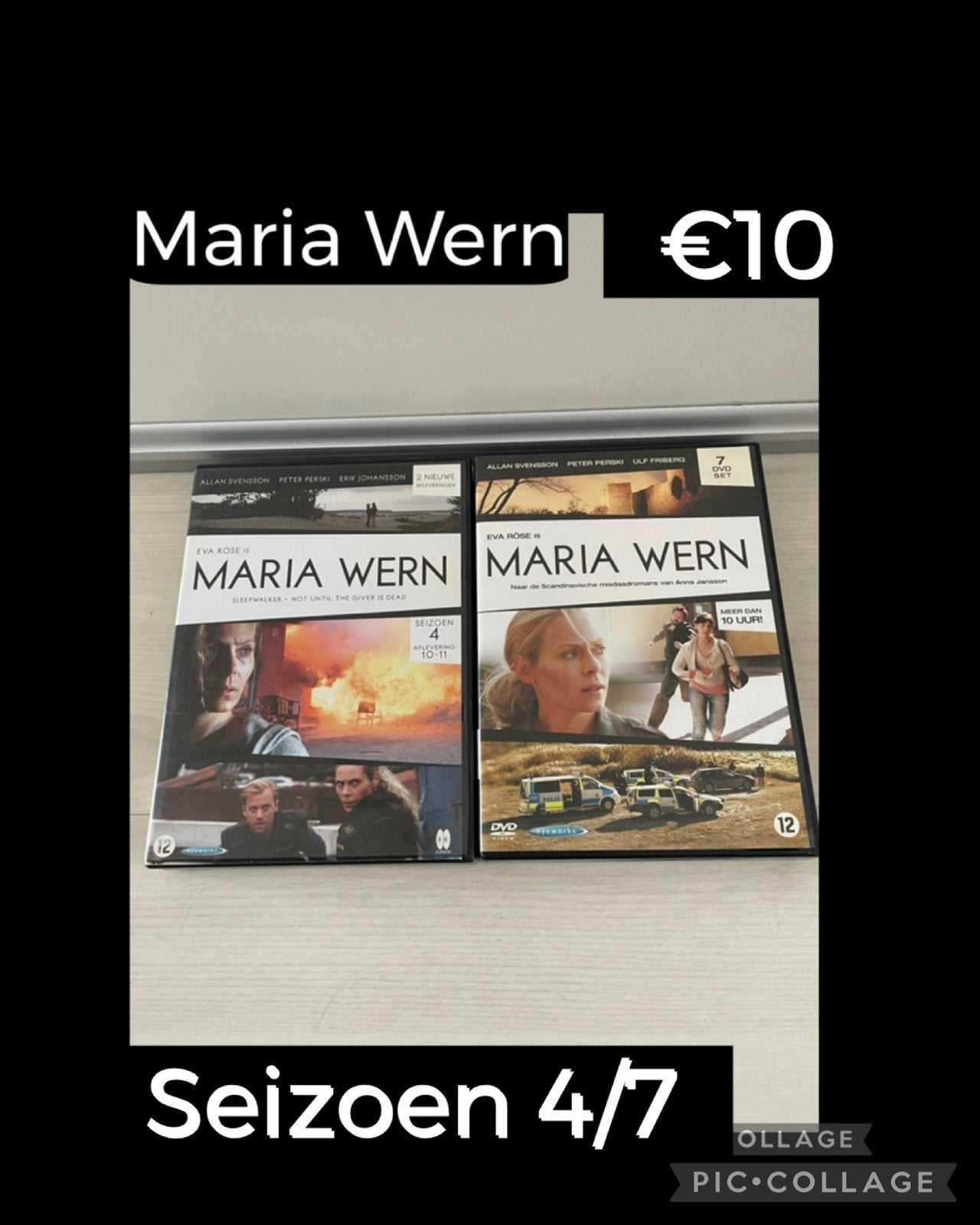 Maria Wern DVD - Seizoen 4 & 7, Cd's en Dvd's, Gebruikt, Misdaad, Nederlands, Seizoen 4