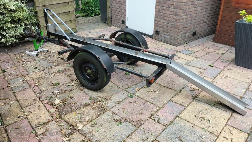 (mx) kar, 100 liter of meer, Ophalen, Gebruikt, Transportkar