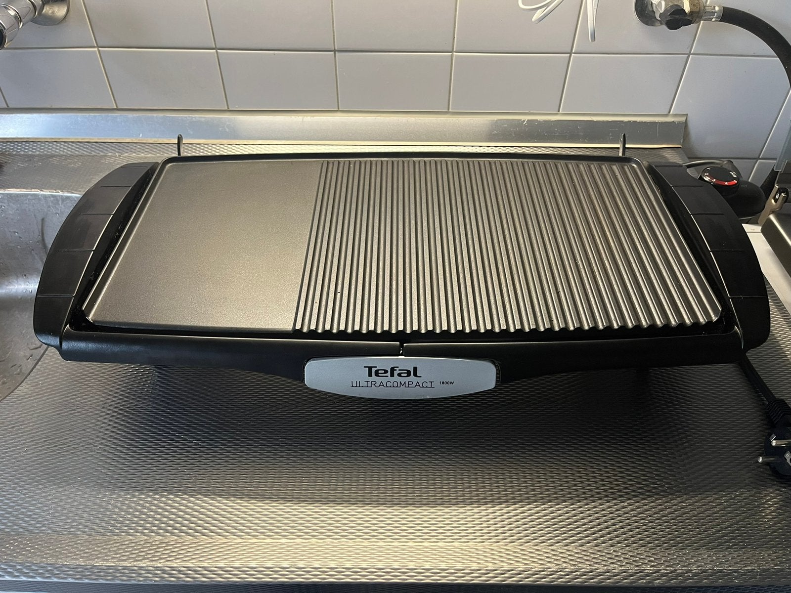 Tefal 6300 Grilplaat (zo goed als nieuw), Ophalen of Verzenden, Zo goed als nieuw