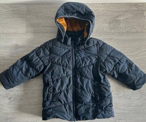 Name It winterjas donkerblauw - maat 86, Ophalen, Gebruikt, Jasje, Name It