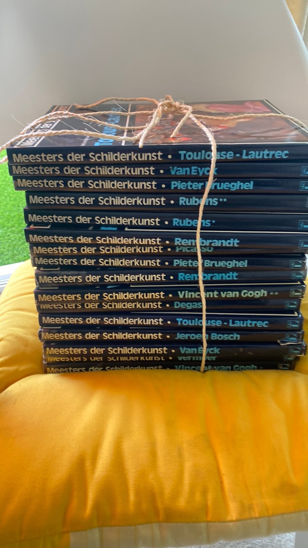 Serie boeken over de schilderskunst, Boeken, Ophalen, Gelezen, Overige onderwerpen