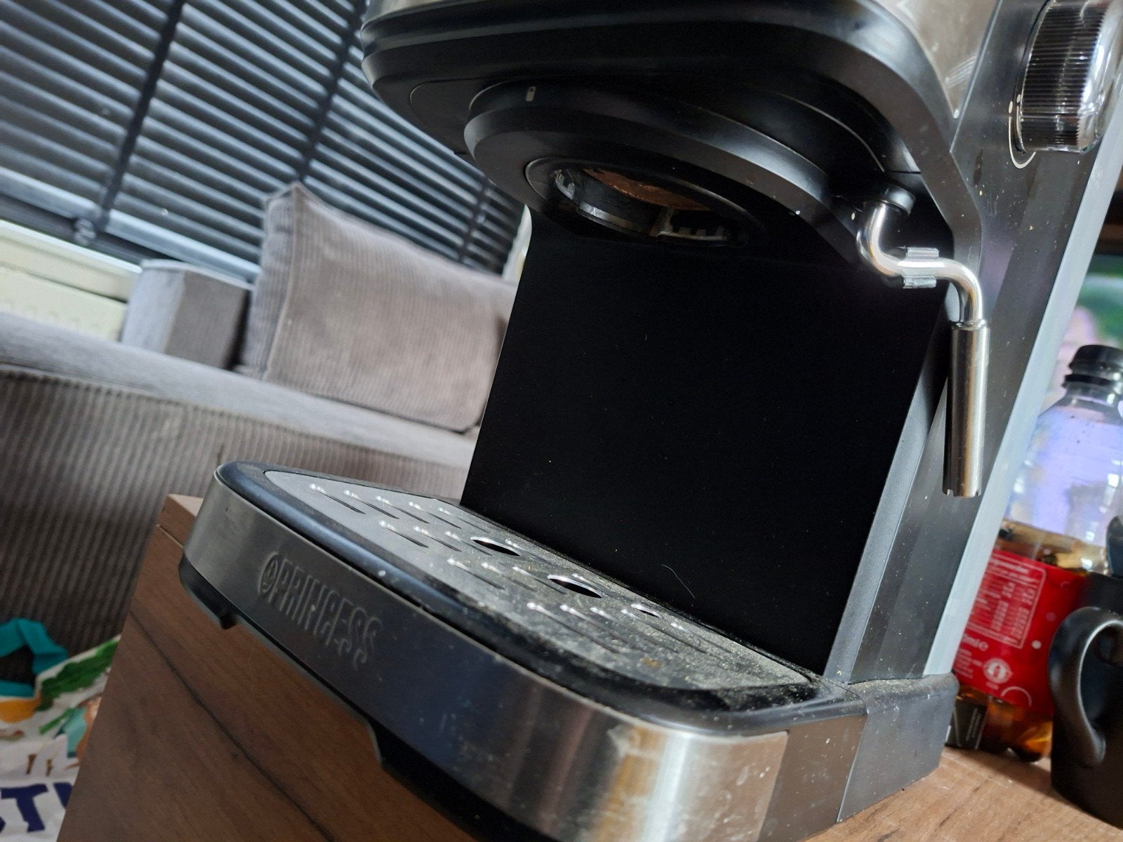 Bonenmachine met stoompijpje voor melkopschuimen, Witgoed en Apparatuur, Ophalen of Verzenden, Gebruikt