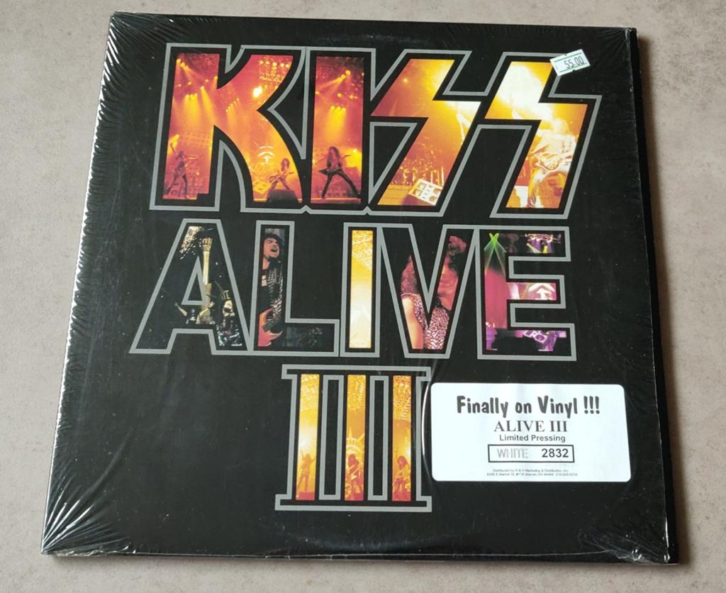 Lp Kiss alive III wit vinyl, Ophalen of Verzenden, Gebruikt
