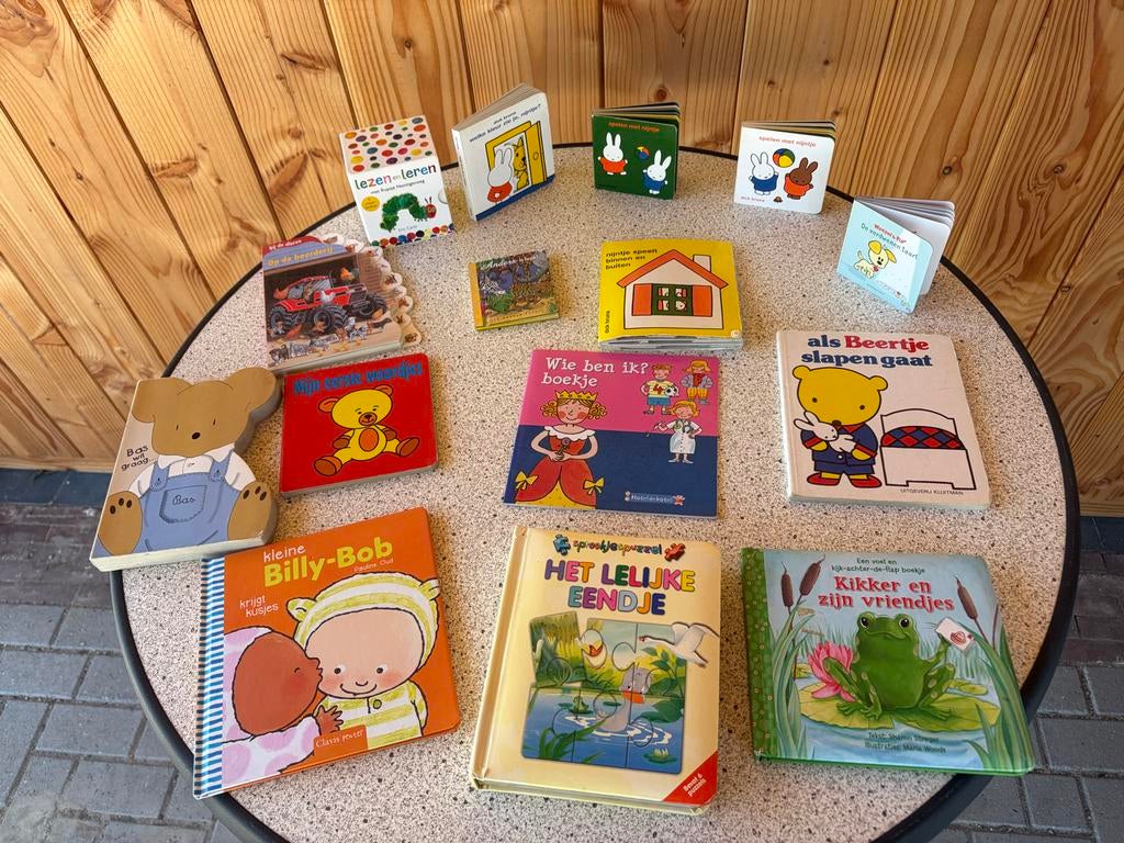 Grote collectie kinderboeken (15 stuks), Boeken, Kinderboeken | Baby's en Peuters, Ophalen, Gelezen, Uitklap-, Voel- of Ontdekboek