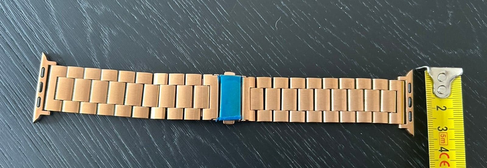 Nieuw! Bandje voor de Apple watch series10 rose gold 46mm, Ophalen of Verzenden, Nieuw, Polshorloge, Overige merken
