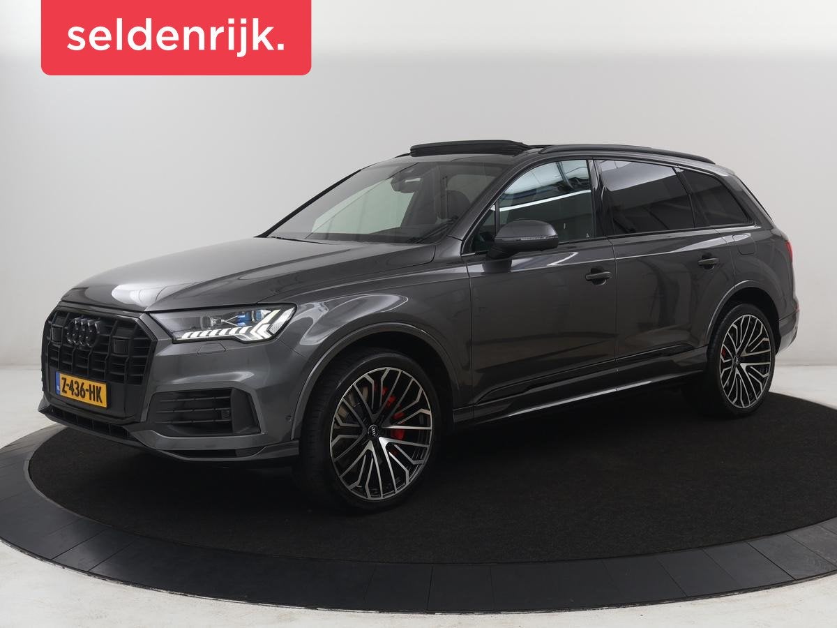 Audi Q7 55 TFSI e quattro Pro Line S SOH 86,2% | Pano.Dak |, Auto's, 14 kWh, Gebruikt, 2995 cc, Plug-in hybride