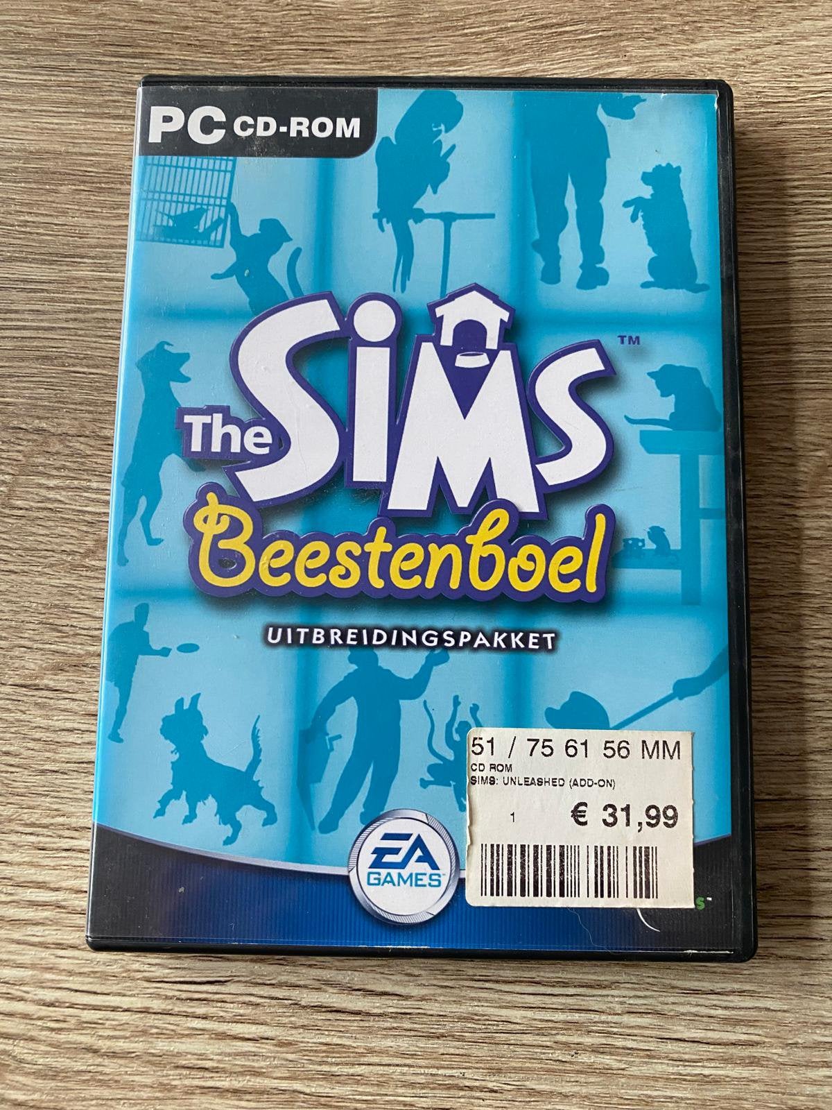 De Sims Beestenboel – PC  – The Sims 1 Uitbreidingspakket, Ophalen of Verzenden, Gebruikt, Overige genres