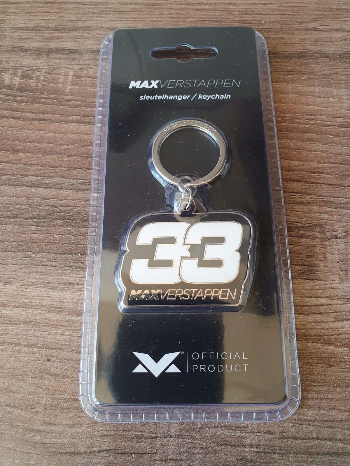 Te koop een max verstappen sleutelhanger met nr 33, Verzenden, Nieuw, Formule 1