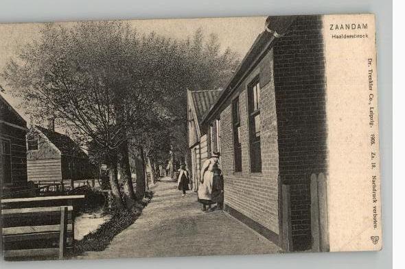 Zaandam Haaldersbroek  Dr. Trenkler 1906, Verzenden, Voor 1920, Ongelopen, Noord-Holland