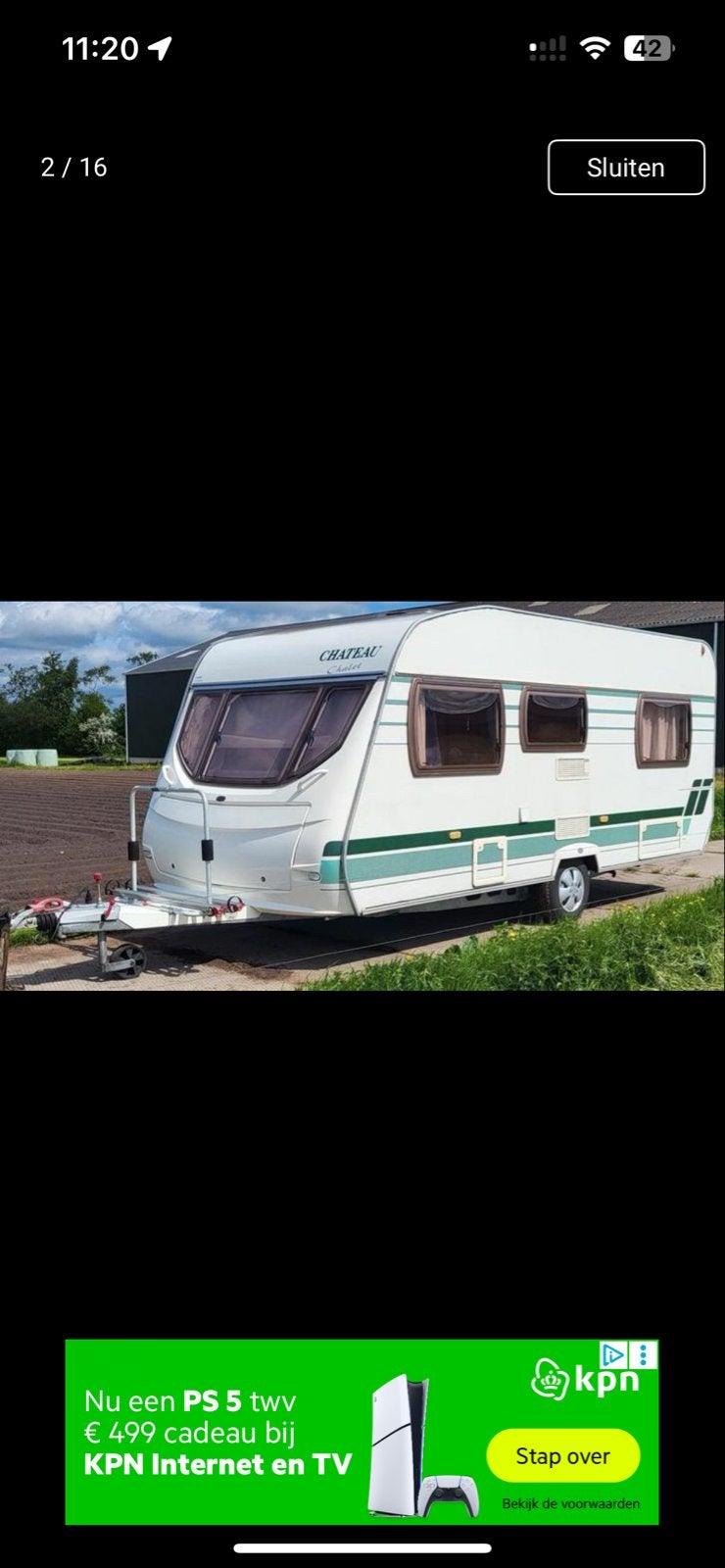 Chateau Calista 450 - Ruime en complete caravan, Caravans en Kamperen, Chateau, Rondzit, Omvormbare zithoek, 4 tot 5 meter