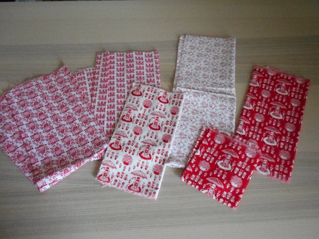 Pakket lapjes Westfalen stof patchwork, quilt, Overige kleuren, Nieuw, Ophalen of Verzenden, 30 tot 120 cm