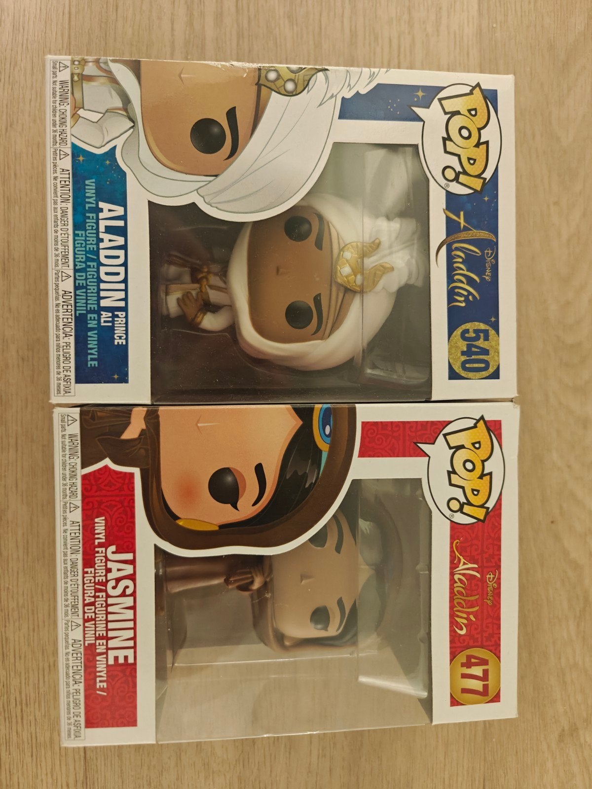 Funko Pop! Disney Aladdin Prince Ali & Jasmine, Ophalen of Verzenden, Nieuw