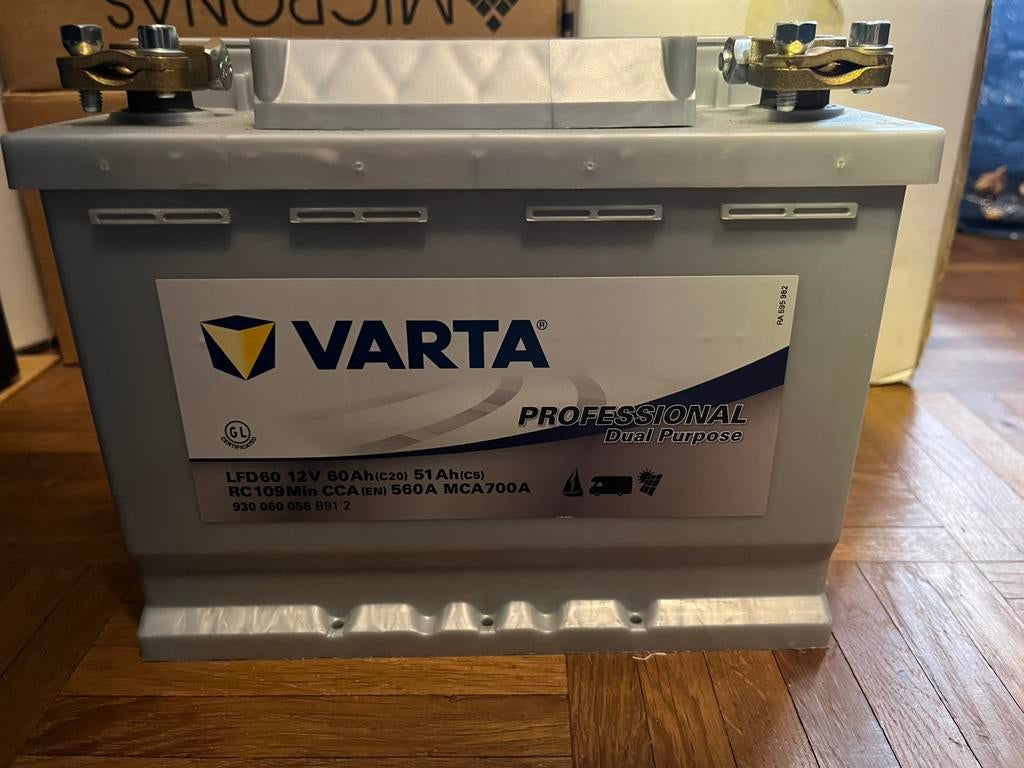 Varta LFD60 12V/60Ah accu, Auto-onderdelen, Accu's en Toebehoren, Nieuw, Ophalen of Verzenden