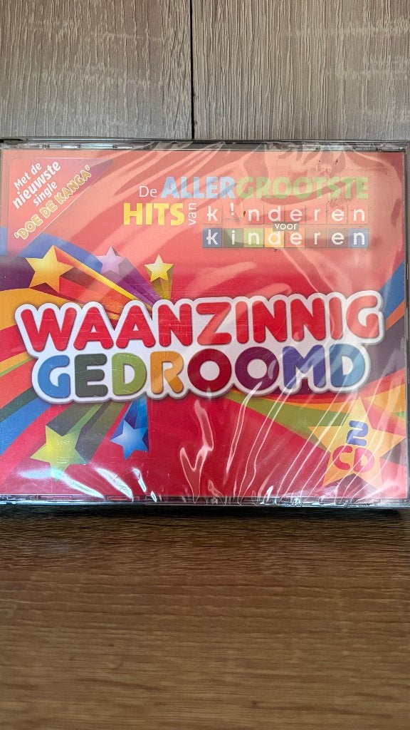 Geseald - Waanzinnig gedroomd - Kinderen voor Kinderen, Cd's en Dvd's, Ophalen of Verzenden, Inclusief doosje, Boxset, Muziek