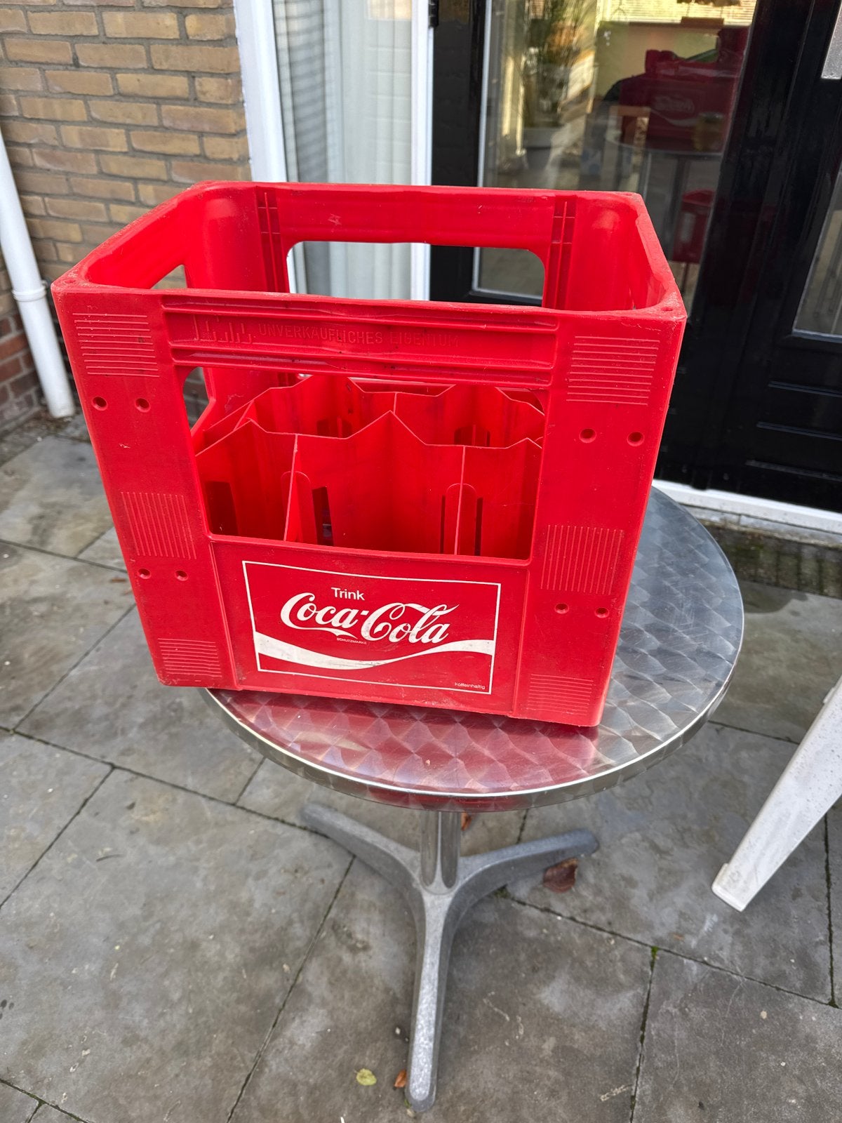 Coca Cola krat voor 6 flessen, Ophalen of Verzenden, Gebruikt, Verpakking
