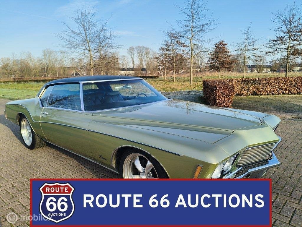 Buick Riviera Boattail | 1971 | Route 66 Auctions, Auto's, Overige carrosserieën, Zwart, Bedrijf, Handgeschakeld