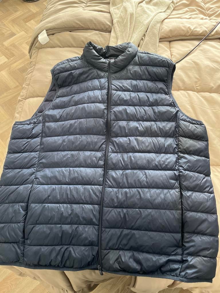 Heren bodywarmer C&A - blauw, lichtgewicht en gerecycled, Kleding | Heren, Bodywarmers, Gedragen, Overige maten, Blauw, Ophalen of Verzenden