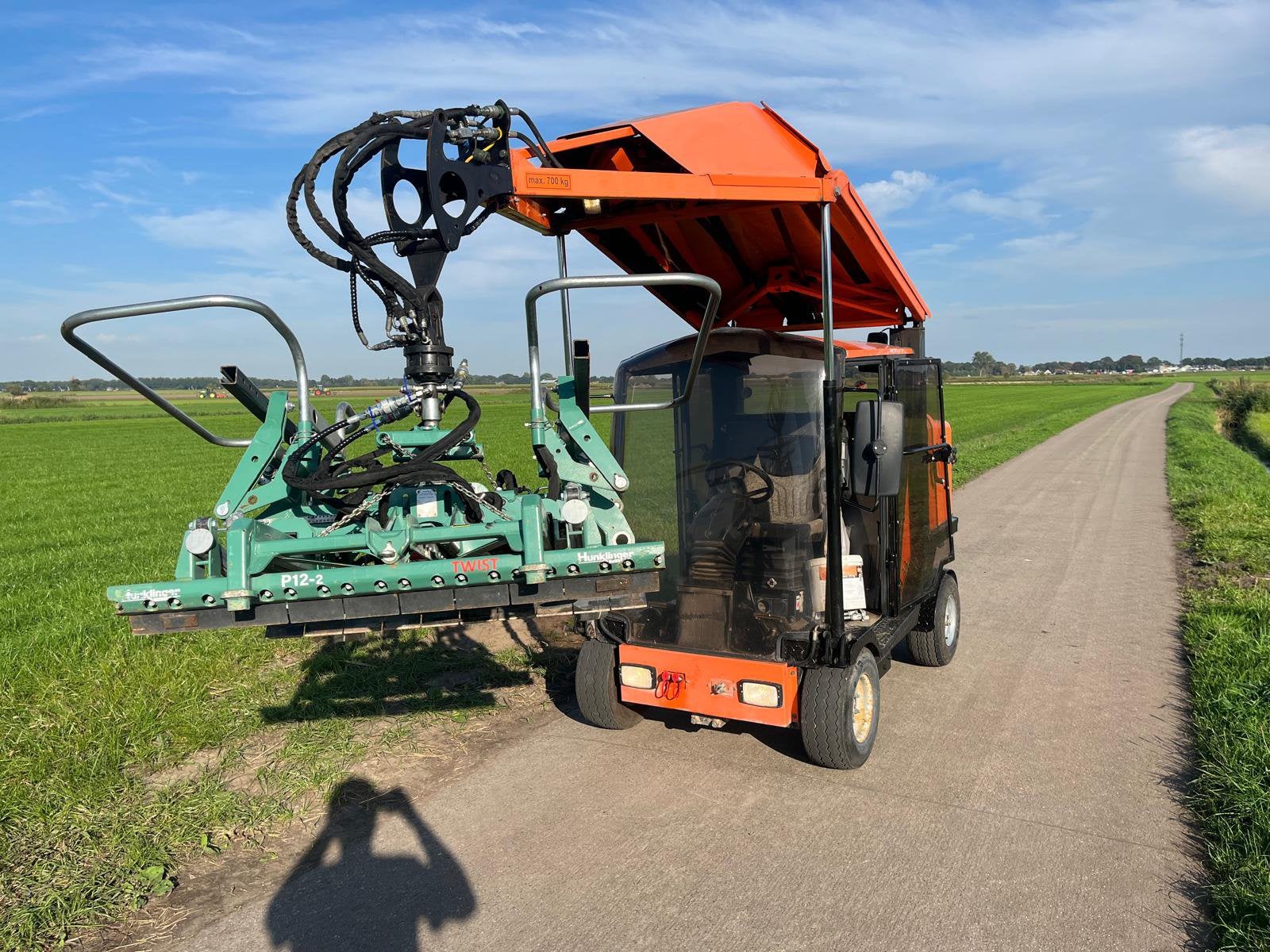 Optimas h88 met hunklinger klem, Ophalen