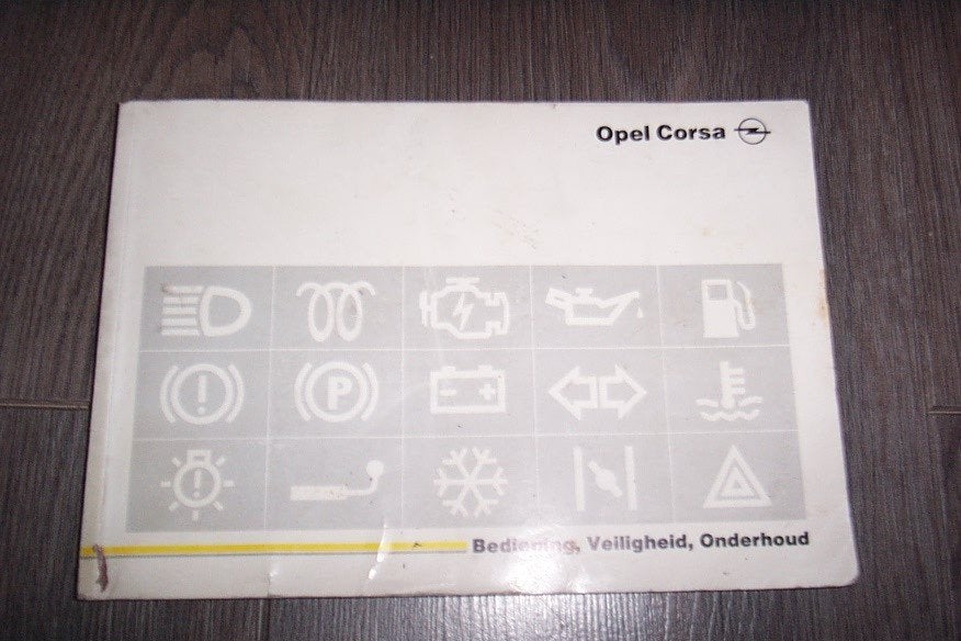 Gebruikershandleiding OPEL CORSA type B  1993/2000, Ophalen of Verzenden