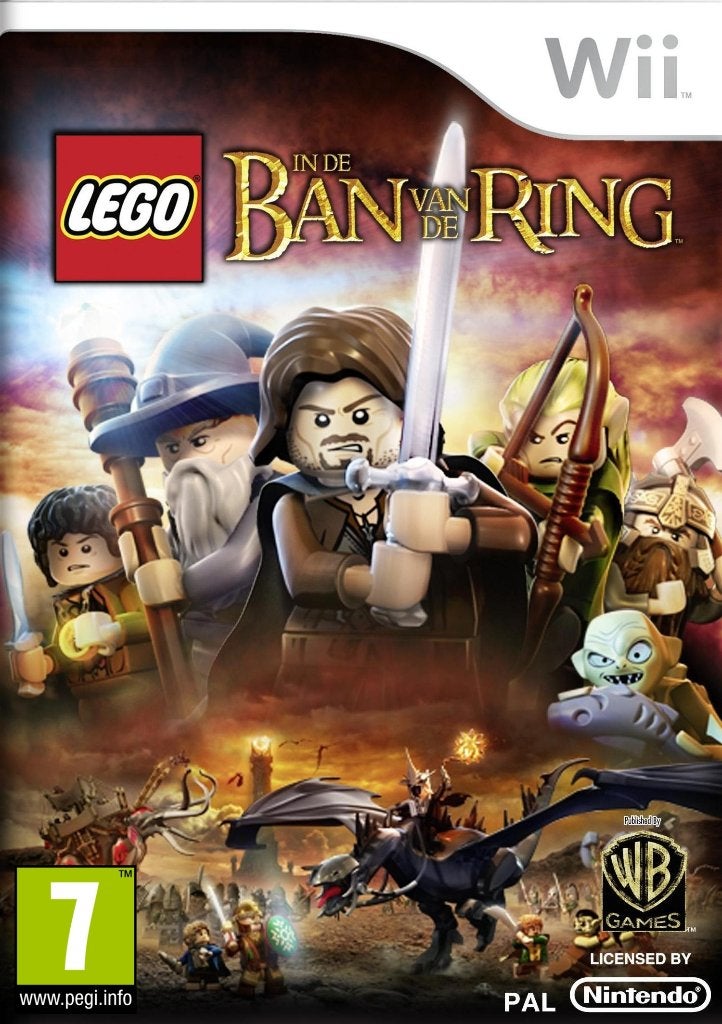 LEGO In de Ban van de Ring Wii €8,99 | GameshopX nl, Avontuur en Actie, 2 spelers, Ophalen of Verzenden, Zo goed als nieuw
