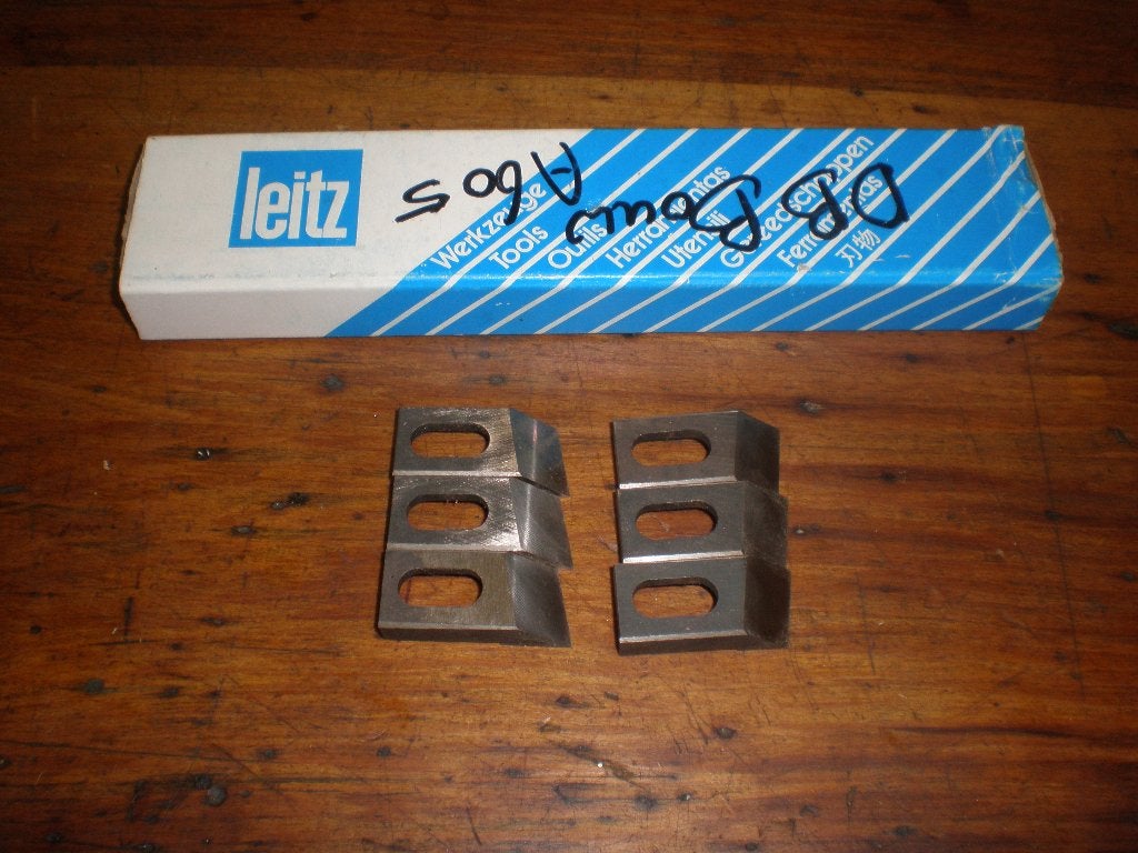 Leitz messen+Buck schaafmessen+Leuco frees+Leitz zaagbladen, Ophalen of Verzenden, Gebruikt