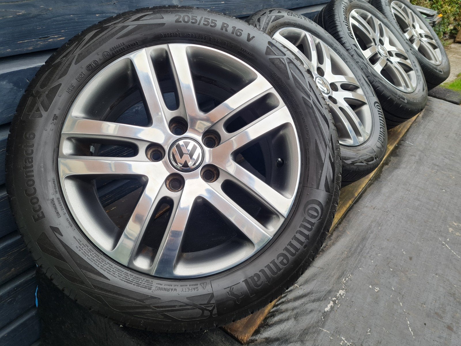 16 inch vw velgen, Auto-onderdelen, Ophalen, 16 inch, Banden en Velgen, 205 mm