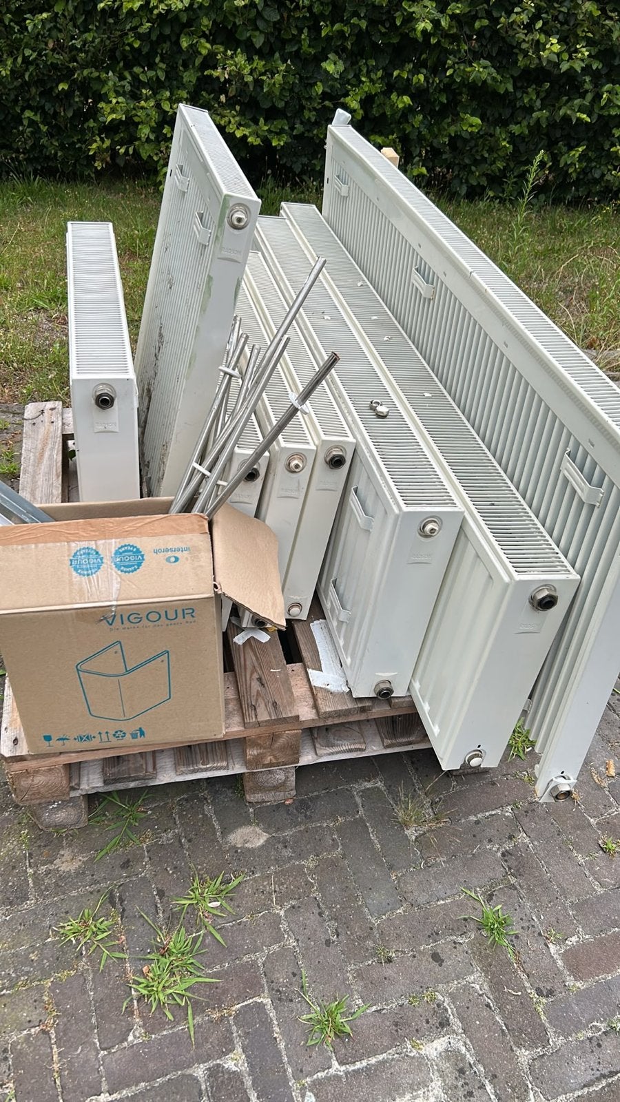 Diverse radiatoren, Ophalen, 30 tot 80 cm, Gebruikt, Radiator