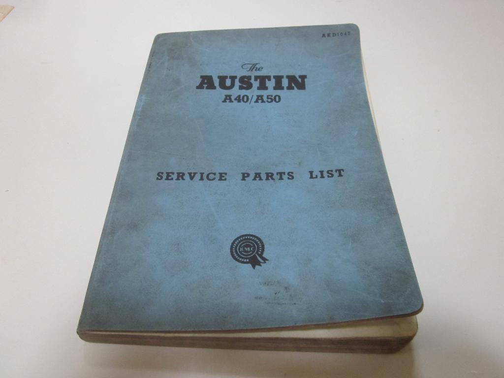 austin  50 en 55   folder en boekje, Gelezen, Diverse, Algemeen, Ophalen of Verzenden
