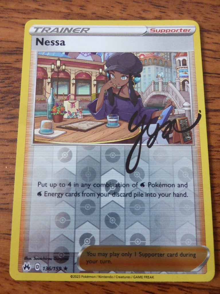 Nessa 136/159 (Pd1), Hobby en Vrije tijd, Verzamelkaartspellen | Pokémon, Ophalen of Verzenden, Zo goed als nieuw, Losse kaart
