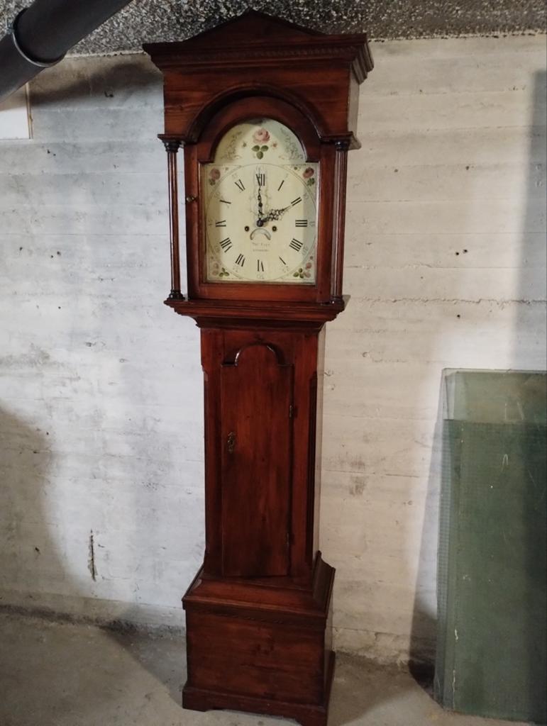 Antiek 1798 Thomas Pape Longcase / grandfathers clock, Antiek en Kunst, Antiek | Klokken, Ophalen