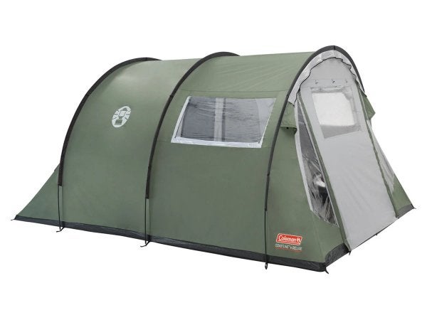 Coleman coastline 4 tent inclusief luifel, Ophalen of Verzenden, Zo goed als nieuw