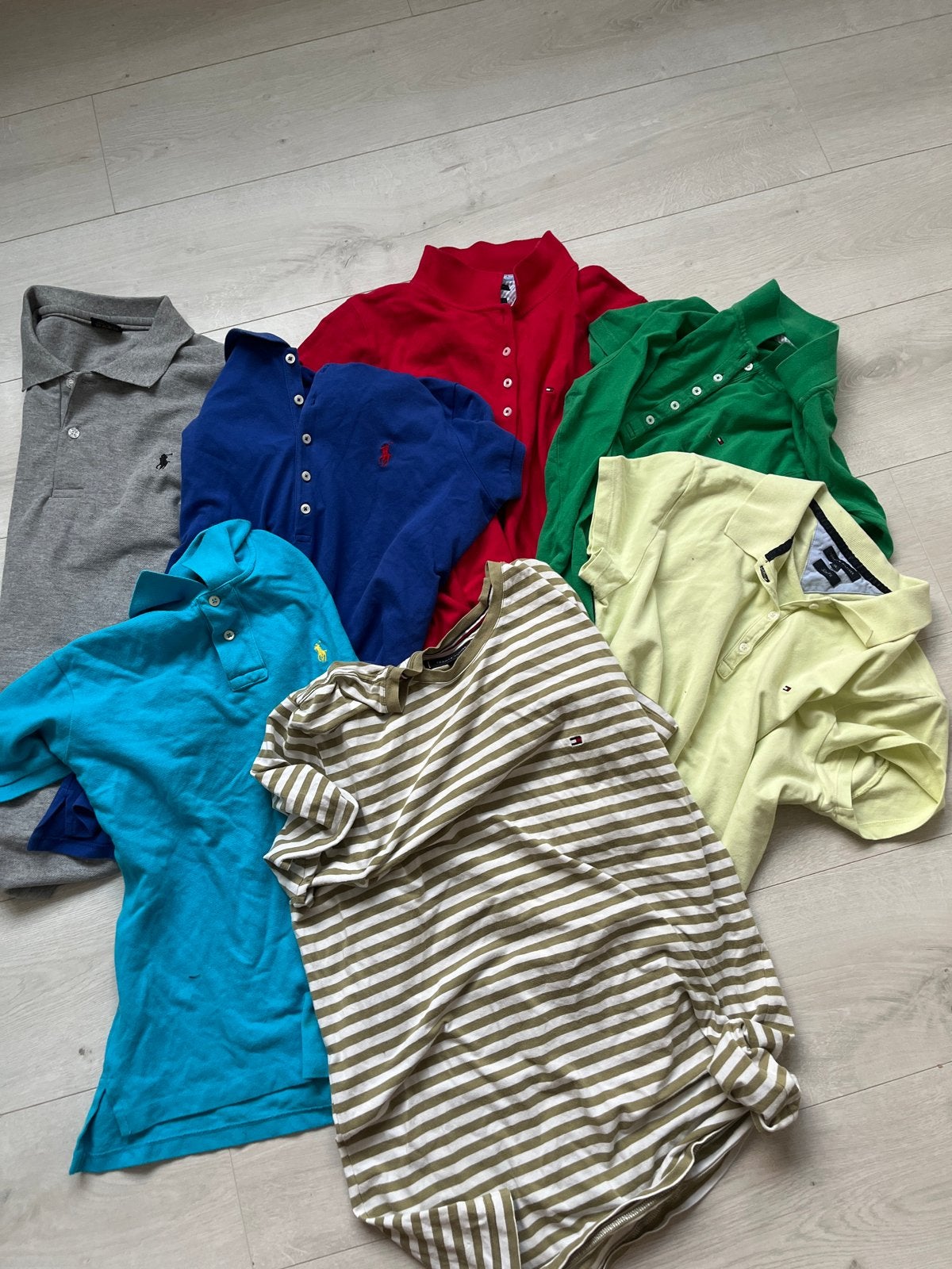 Vintage kledingpakket: Tommy Hilfiger & Ralph Lauren, Ophalen of Verzenden, Gedragen, Overige maten, Meerkleurig
