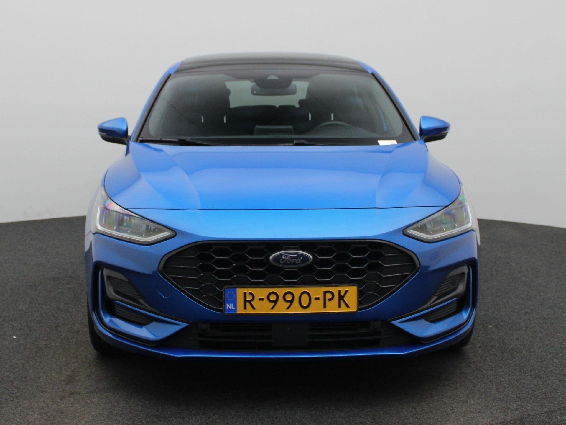 Ford Focus Hybrid ST Line Style | Panoramadak | 18 inch | Wi, 12 maanden, Gebruikt, Euro 6, Blauw