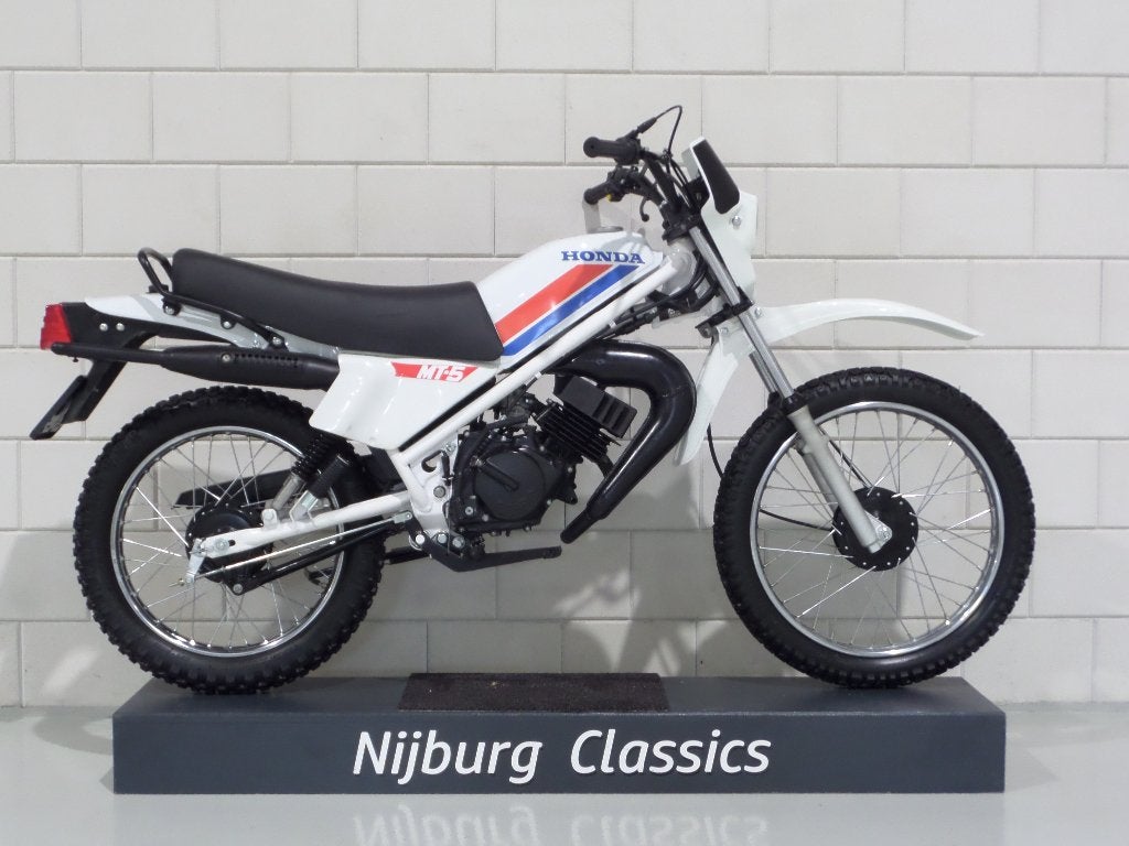 Honda Bromfiets MT 50 Wit 1986, Overige modellen, Maximaal 45 km/u, Ophalen of Verzenden, 4 versnellingen