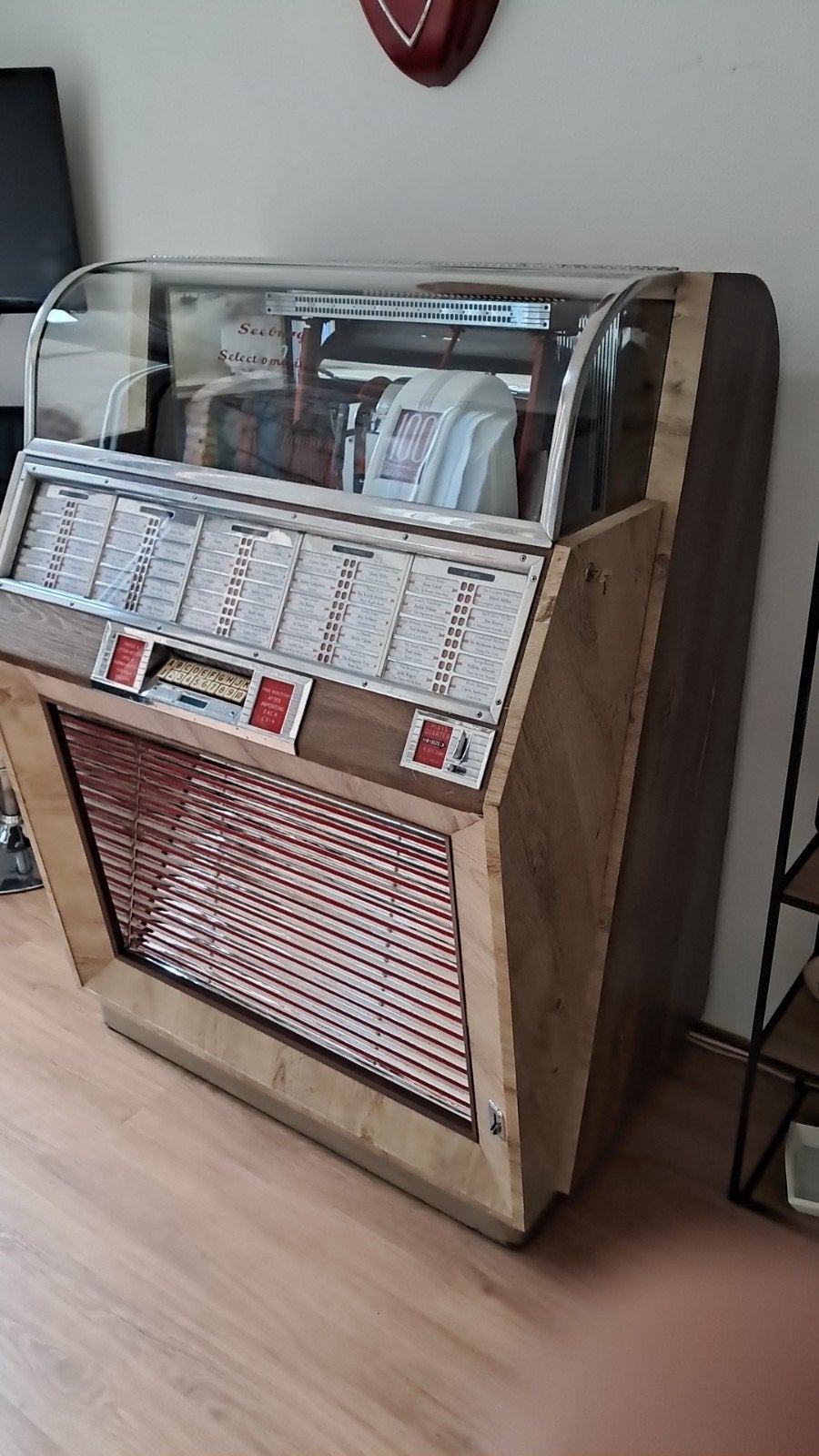 Te koop seeburg M100A, Verzamelen, Automaten | Jukeboxen, Gebruikt, 1960 tot 1970, Seeburg, Ophalen