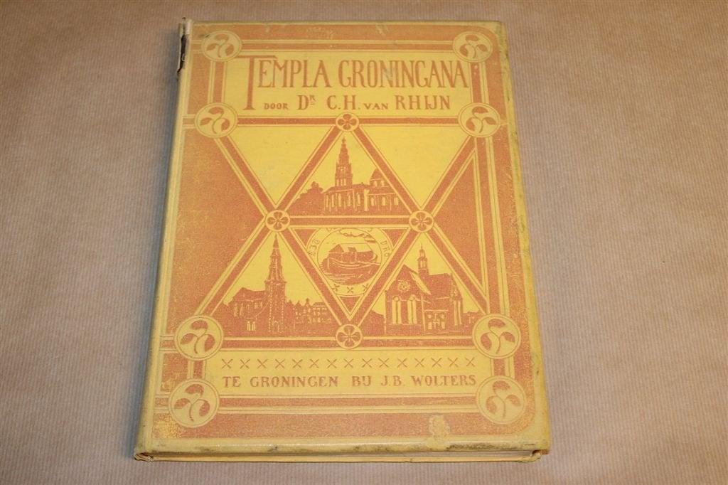 Templa Groningana — Groninger Kerken — Antieke Studie 1910, Ophalen of Verzenden, Gelezen