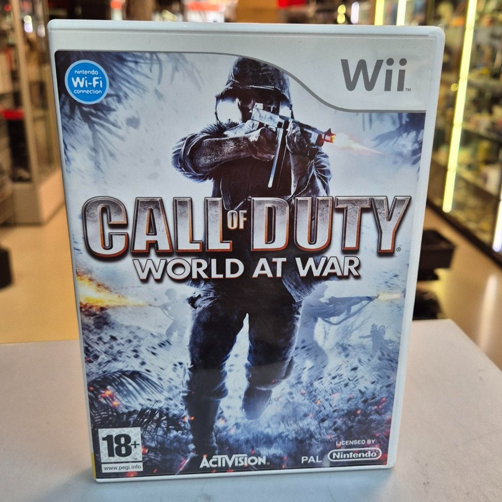 Wii Game | Call Of Duty World At War Met Handleiding, Activision, Zo goed als nieuw, https://support.activision.com/contact-us