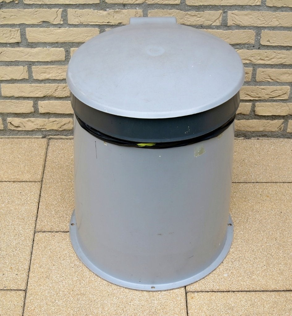 Vuilniszak emmer afvalzak houder met deksel, Ophalen, 50 – 75, Kunststof, Gebruikt