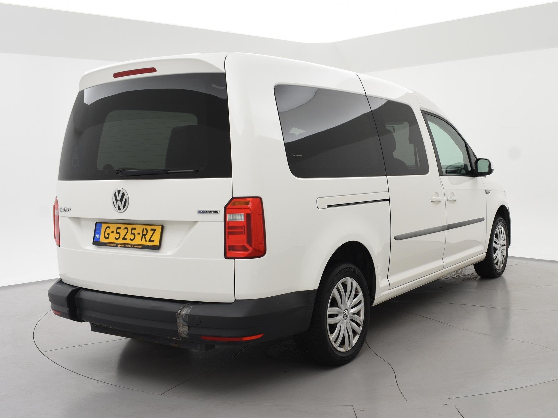 Volkswagen Caddy Maxi 1.4 TGI CNG ROLSTOEL AUTO *EXCL. BTW*, Auto's, Volkswagen, Voorwielaandrijving, Stof, Gebruikt, 4 cilinders