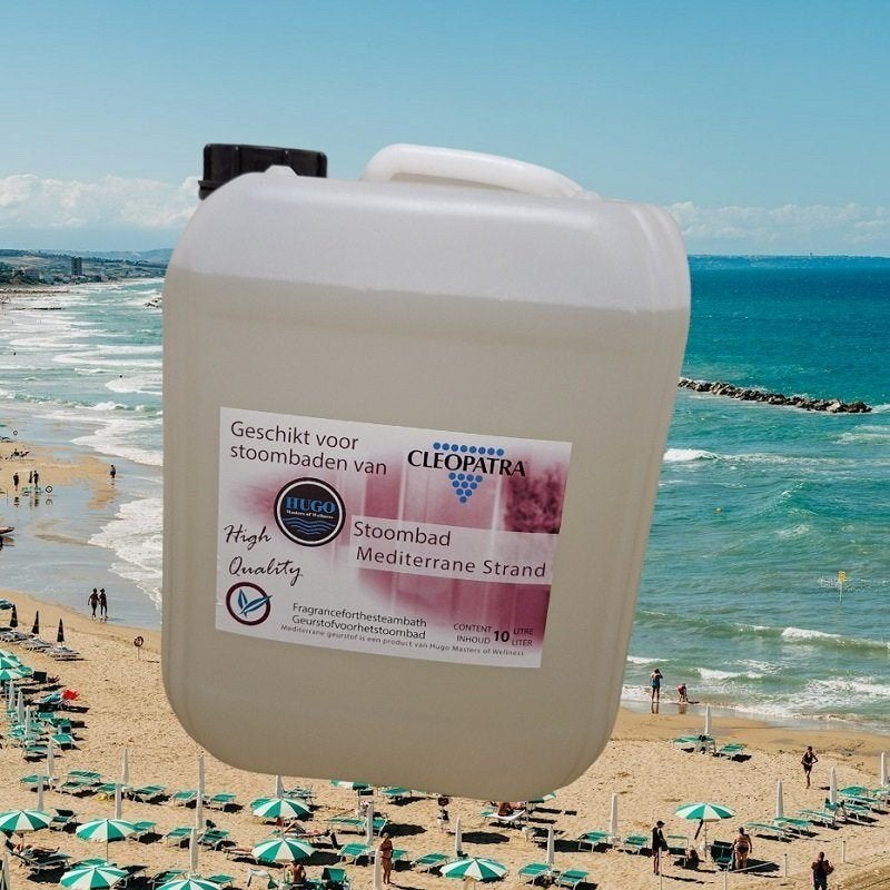 Stoombad geurstof Mediterrane Strand (Hugo) 10 liter