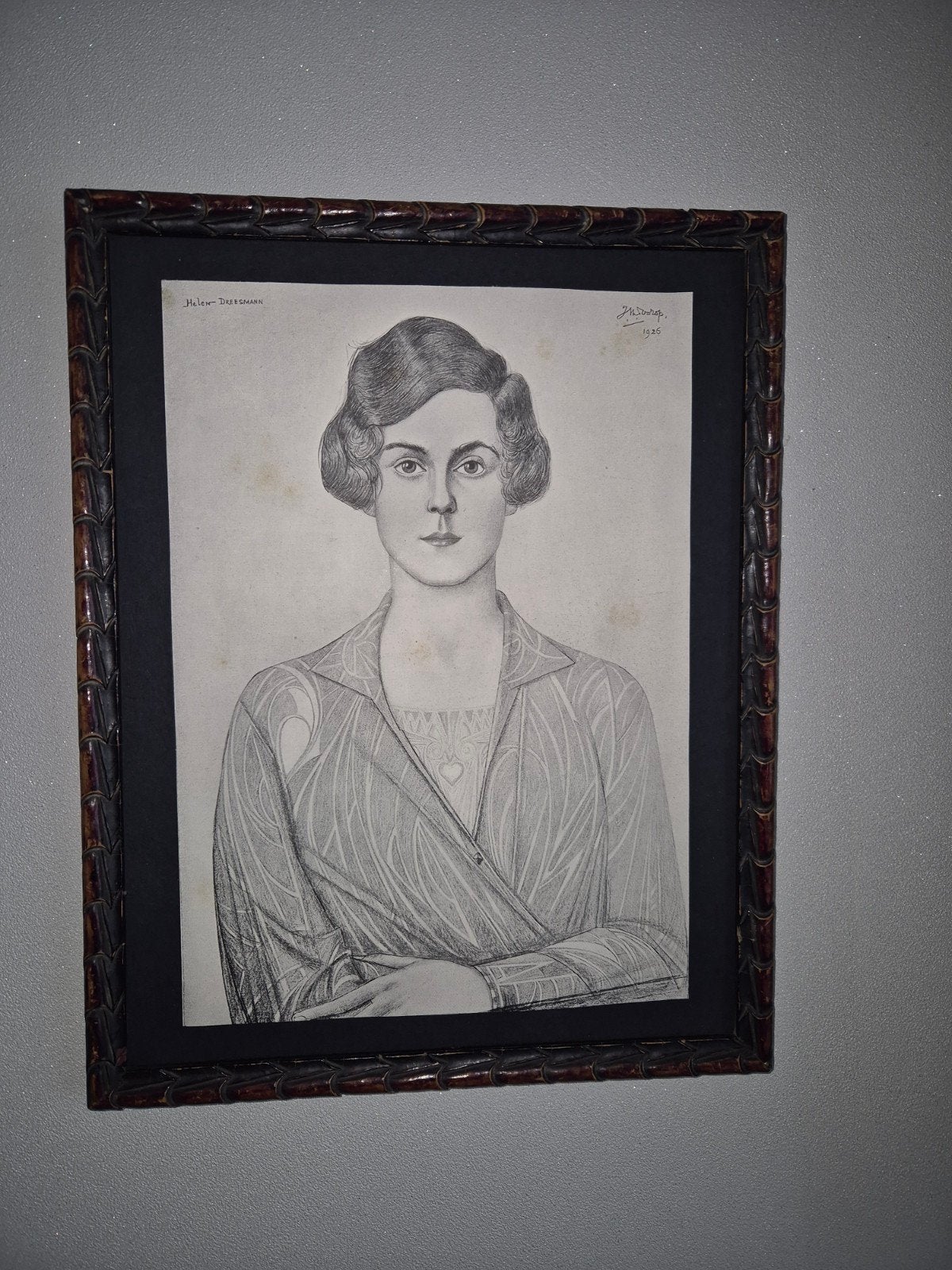 Jan Toorop 2 Dochters van Willem Dreesman, Ophalen of Verzenden