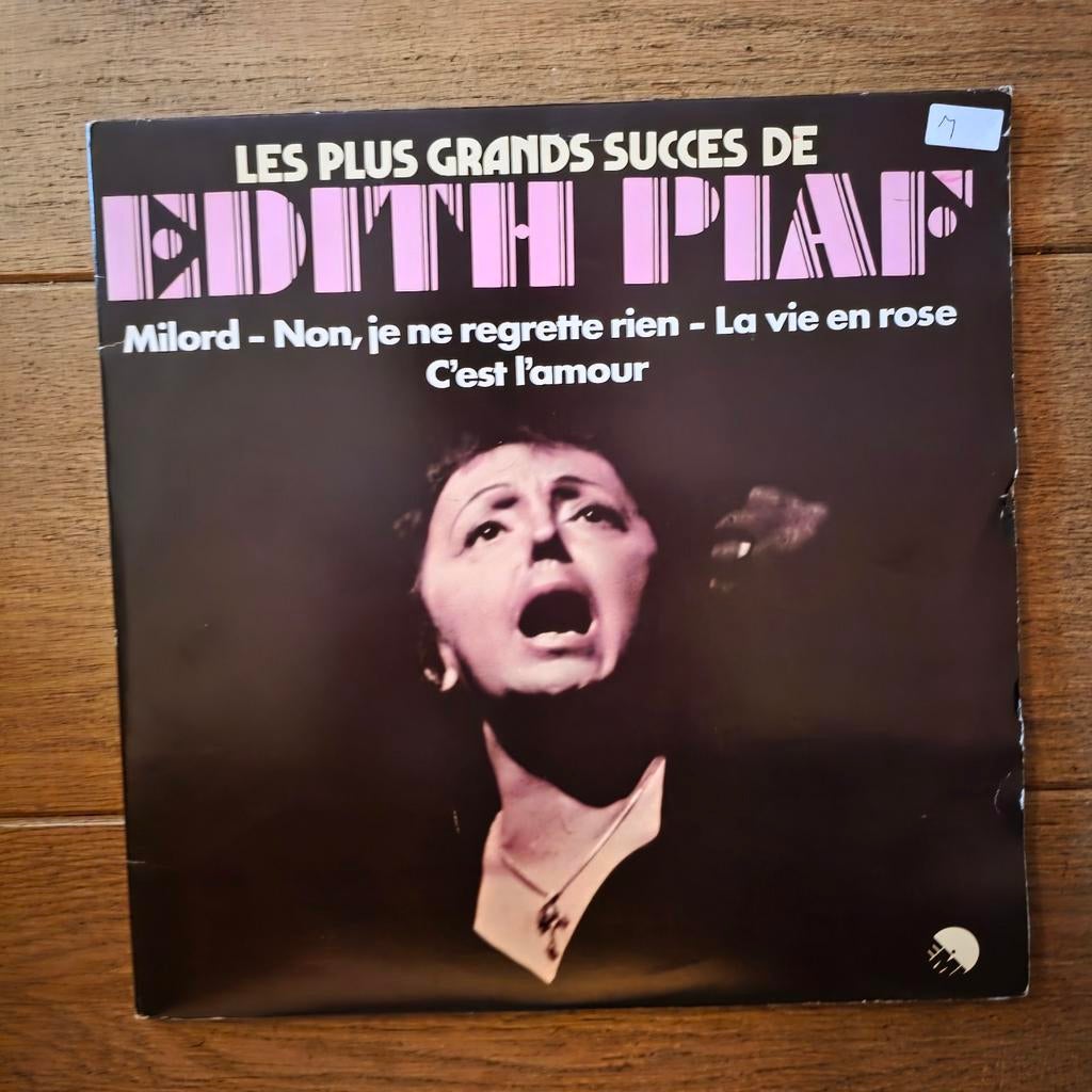 Edith Piaf - Les Plus Grands Succes - LP Vinyl, Ophalen of Verzenden, 1960 - 1969, Gebruikt, 12 inch