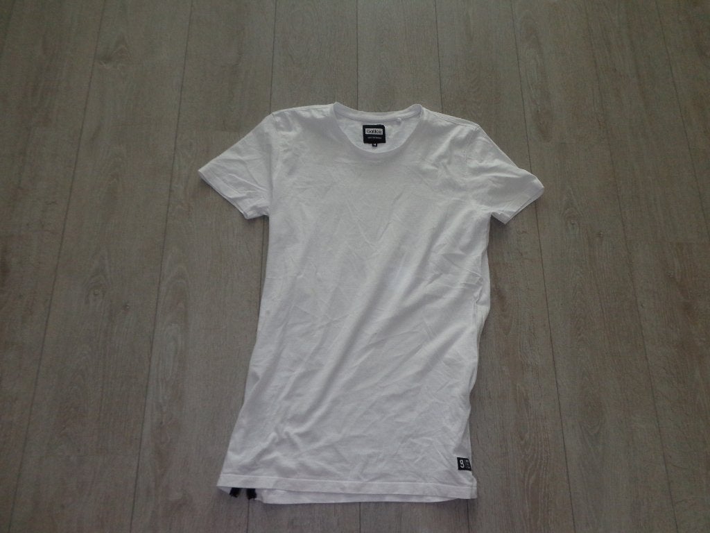 Lang wit herent-shirt van gallice, maat m, Ophalen of Verzenden, Gedragen, Maat 48/50 (M), Wit