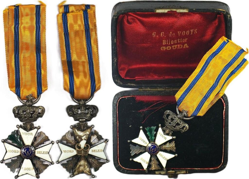 Militaire Willems-Orde Ridder 4e Klasse, Verzamelen, Lintje, Medaille of Wings, Ophalen of Verzenden, Kon, Info@demuntenkoning.nl