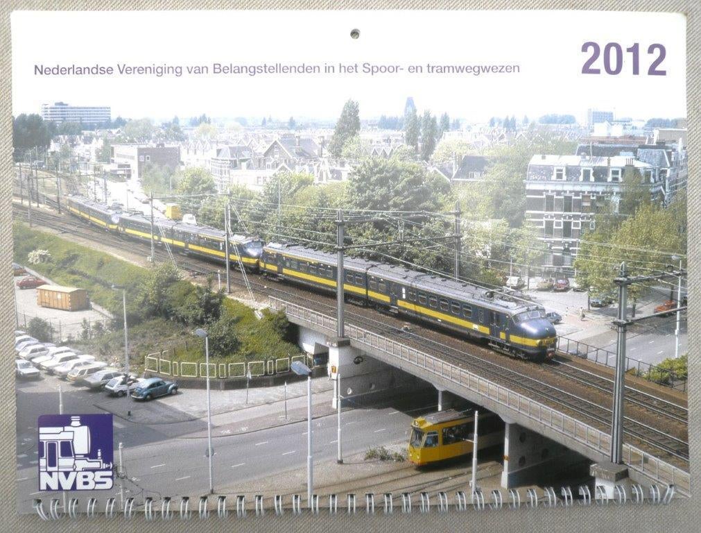 NVBS kalender 2012, Ophalen of Verzenden, Zo goed als nieuw, Trein, Boek of Tijdschrift