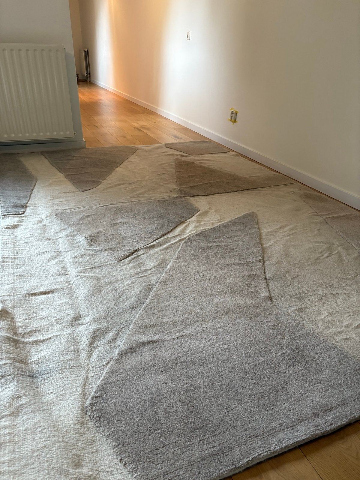 Benuta Pure Malin Vloerkleed - Grijs/Beige - 200x290 cm, Ophalen, Gebruikt, 200 cm of meer, Grijs