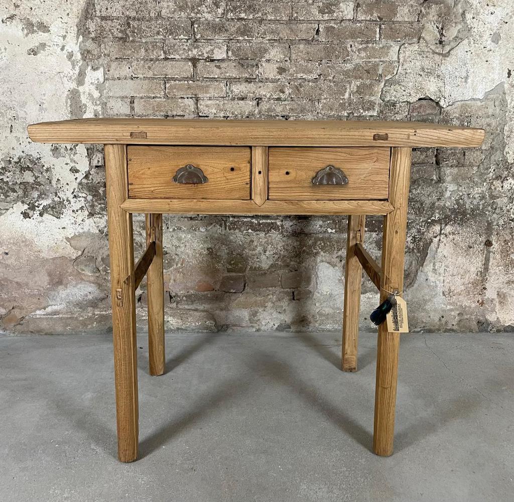 Landelijke sidetable van Luksa, Huis en Inrichting, Tafels | Sidetables, Huize-Hendriks, 50 tot 100 cm, Landelijk, werelds, japandi, wabi-sabi