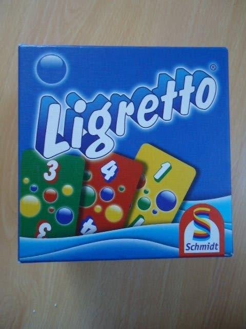 Ligretto blauw, Schmidt, Een of twee spelers, Ophalen of Verzenden, Zo goed als nieuw, Schmidt